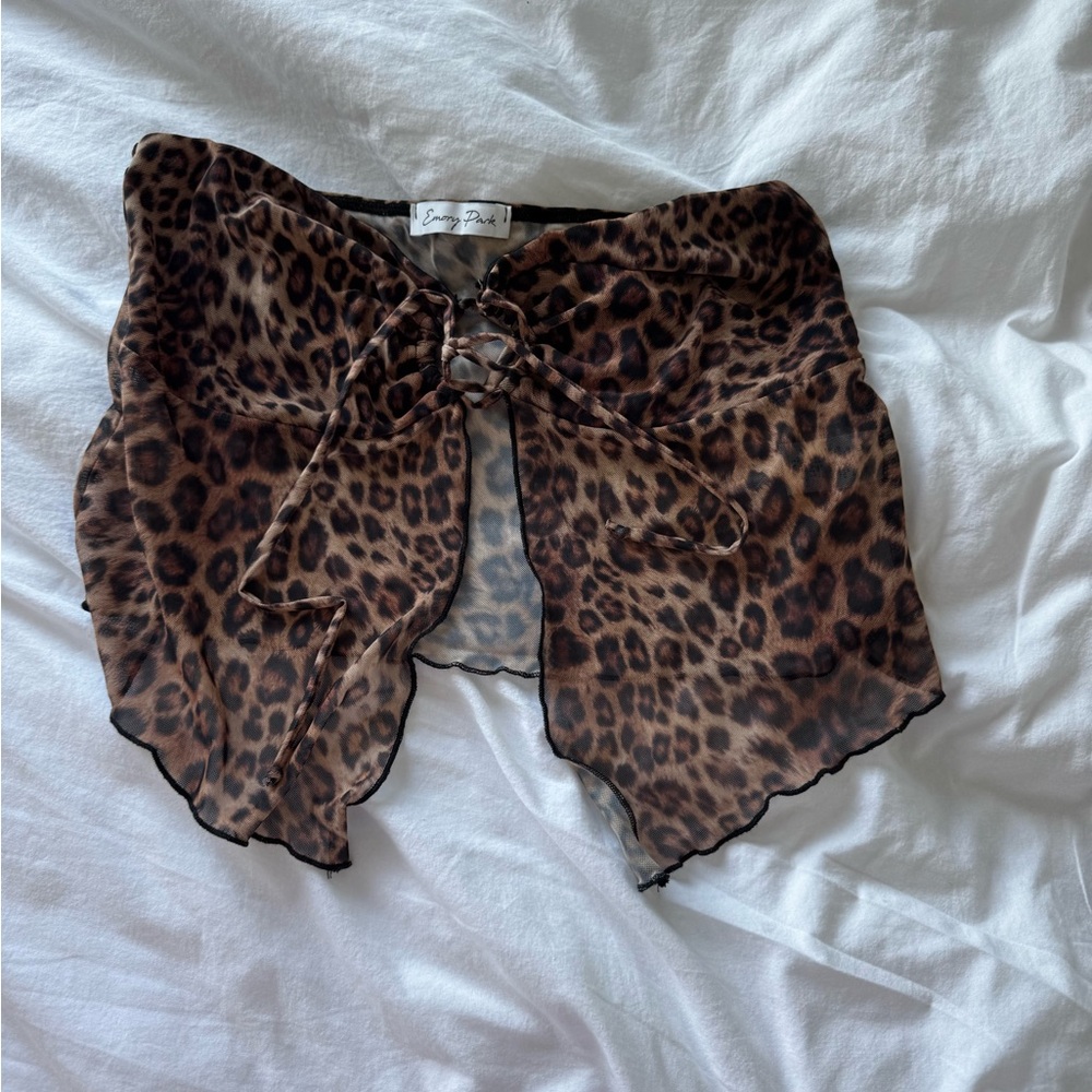 Isabel‘s cabinet Leopard Print Top
